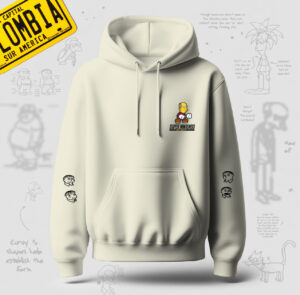 BUZO HOODIE LOS SIMPSONS SUPER NINTENDO CHALMERS